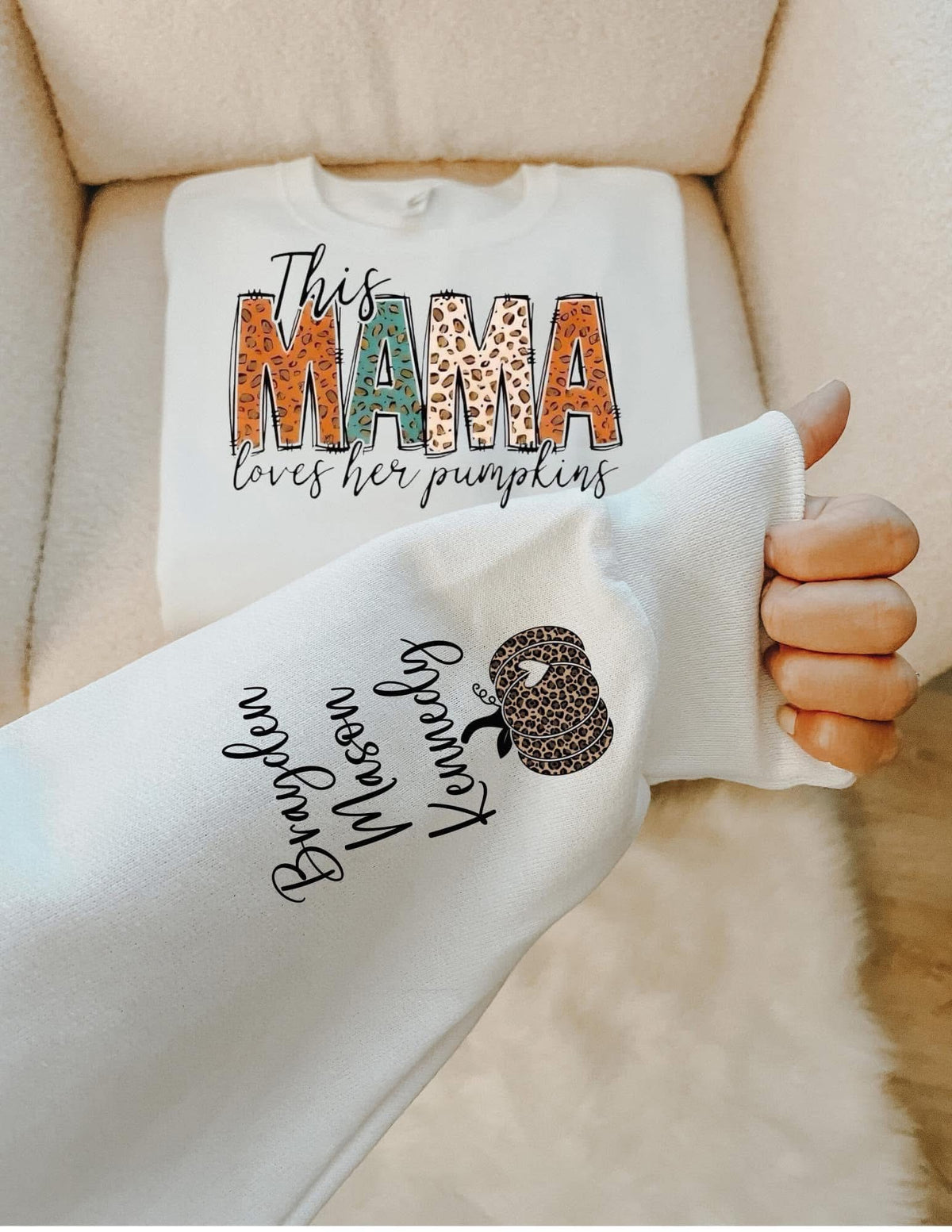 Personalized Mama’s Pumpkins