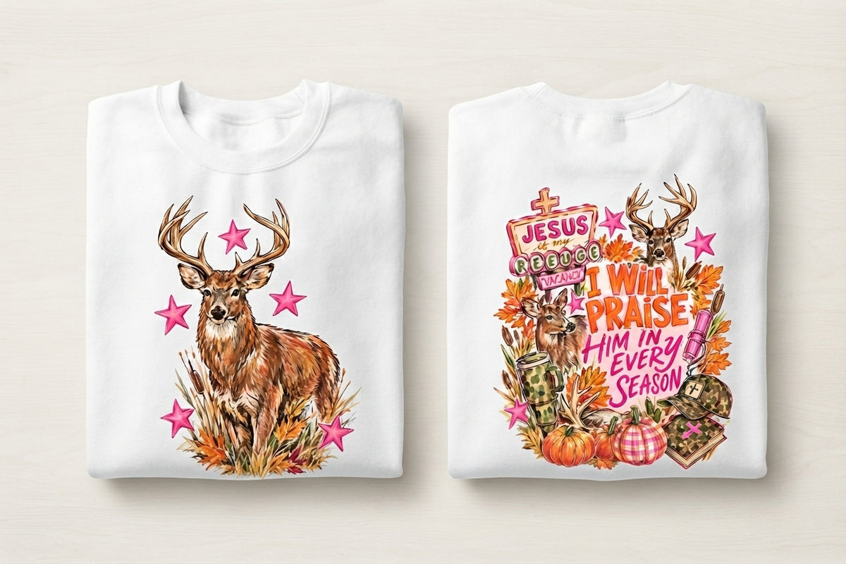 Deer crewneck