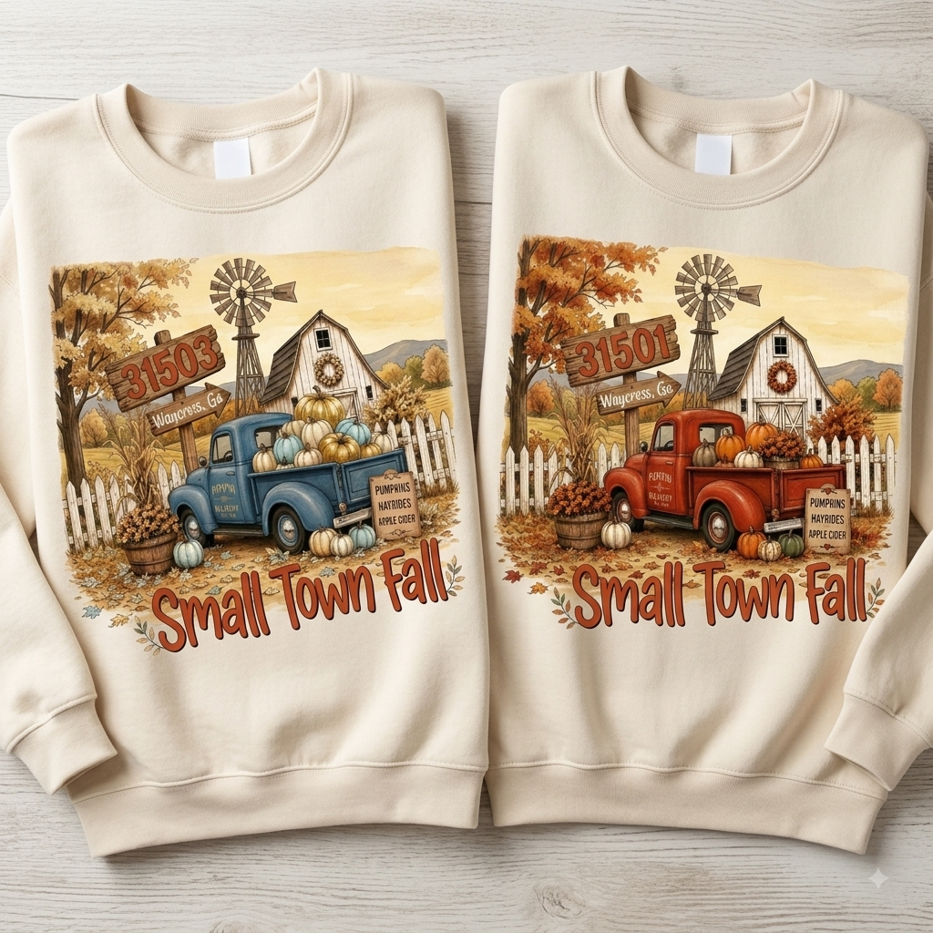 Small Town Fall-Zip code