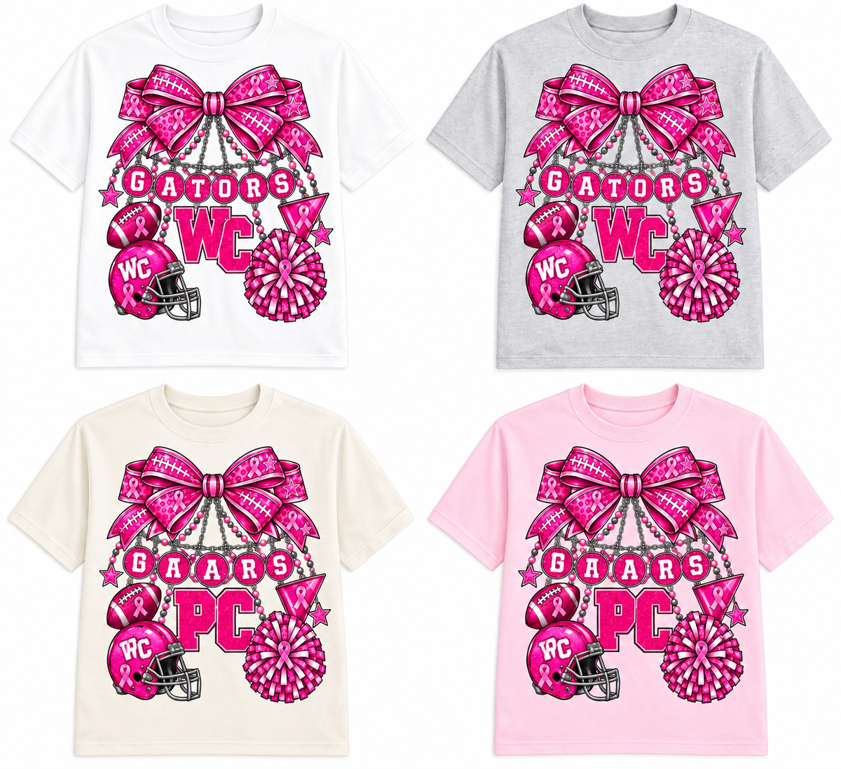 Breast Cancer Sports Theme