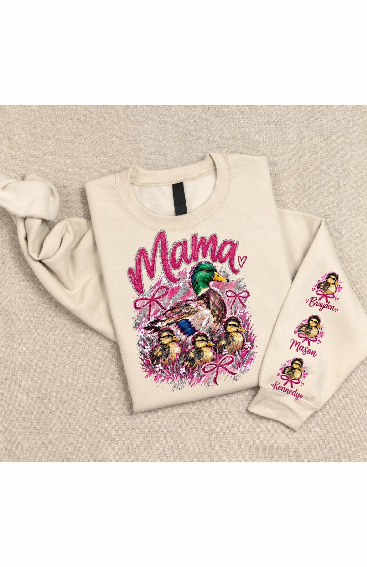 Pink Mama Duck